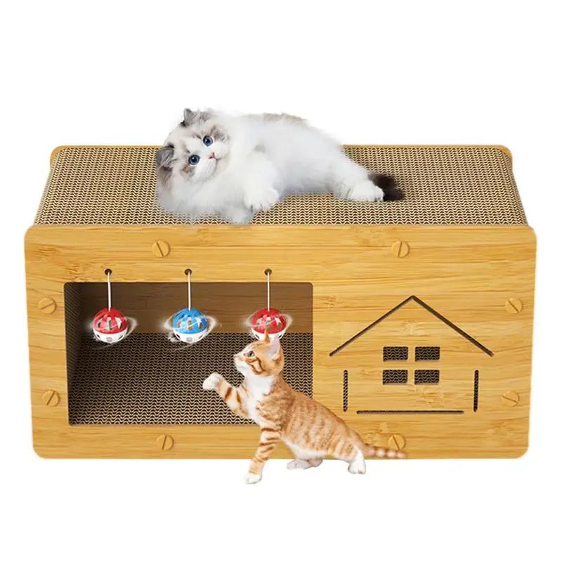Cat Fish Design Scratcher House