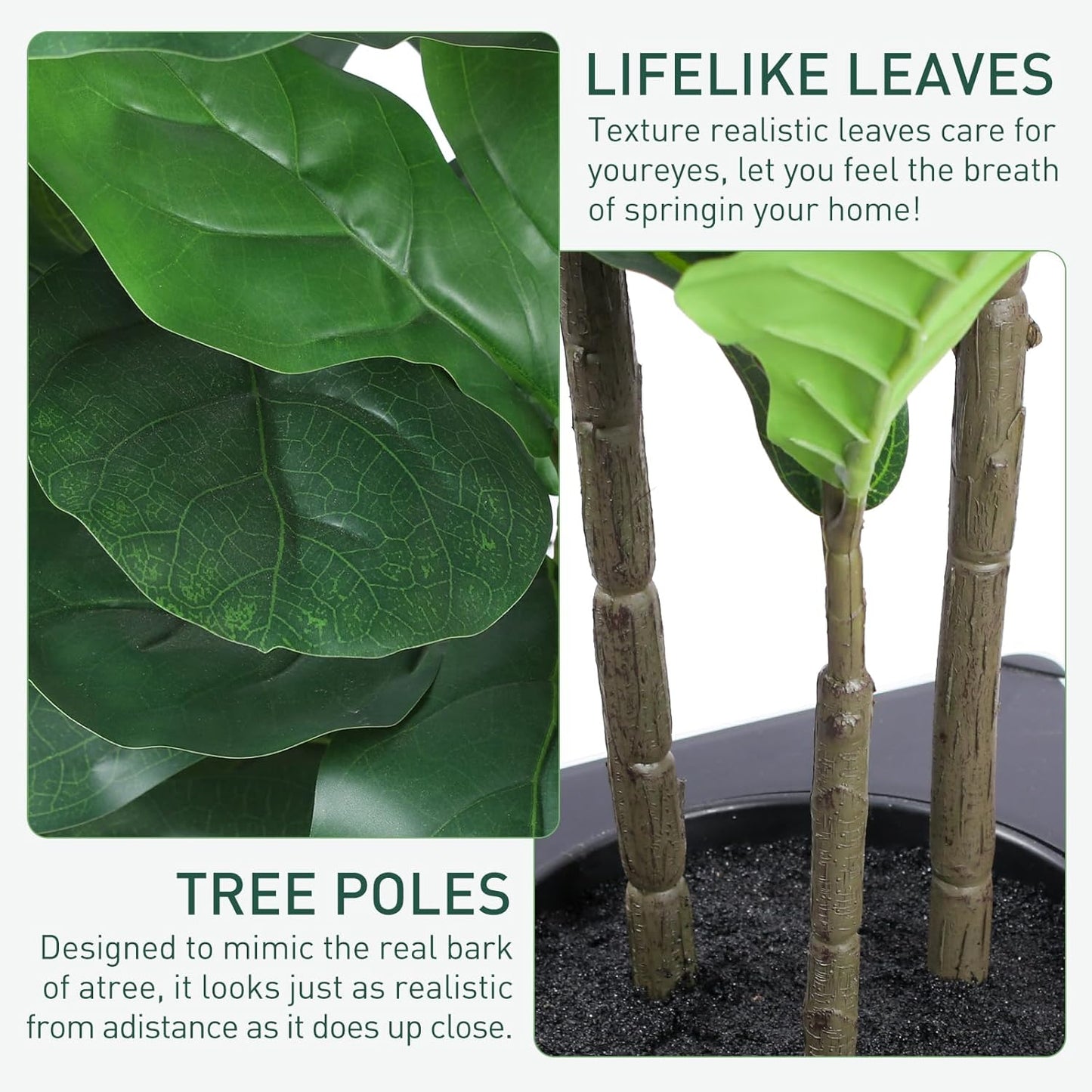 Artificial Fiddle Leaf Fig Tree