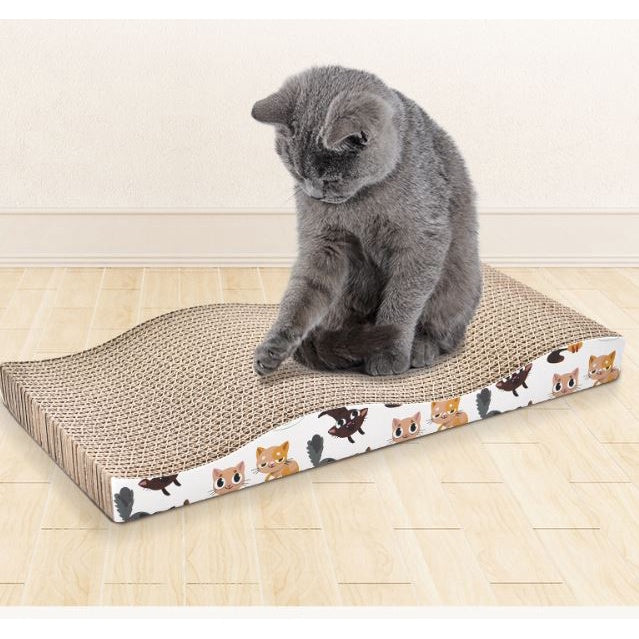 Wave Cat Scratching Board