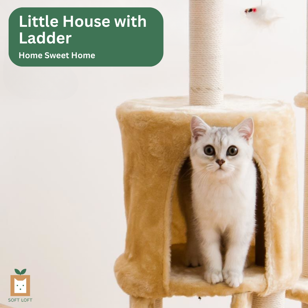 Plush Cat Condo (138cm)