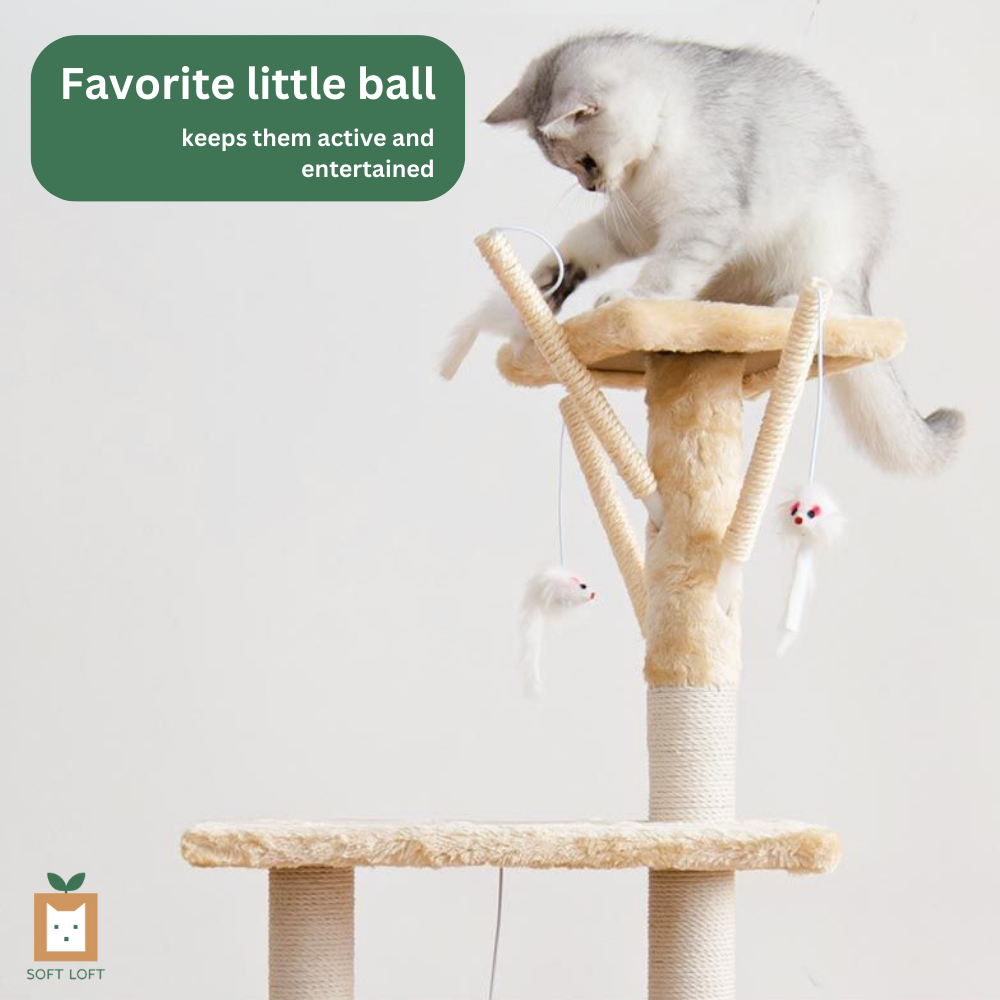 Plush Cat Condo (138cm)