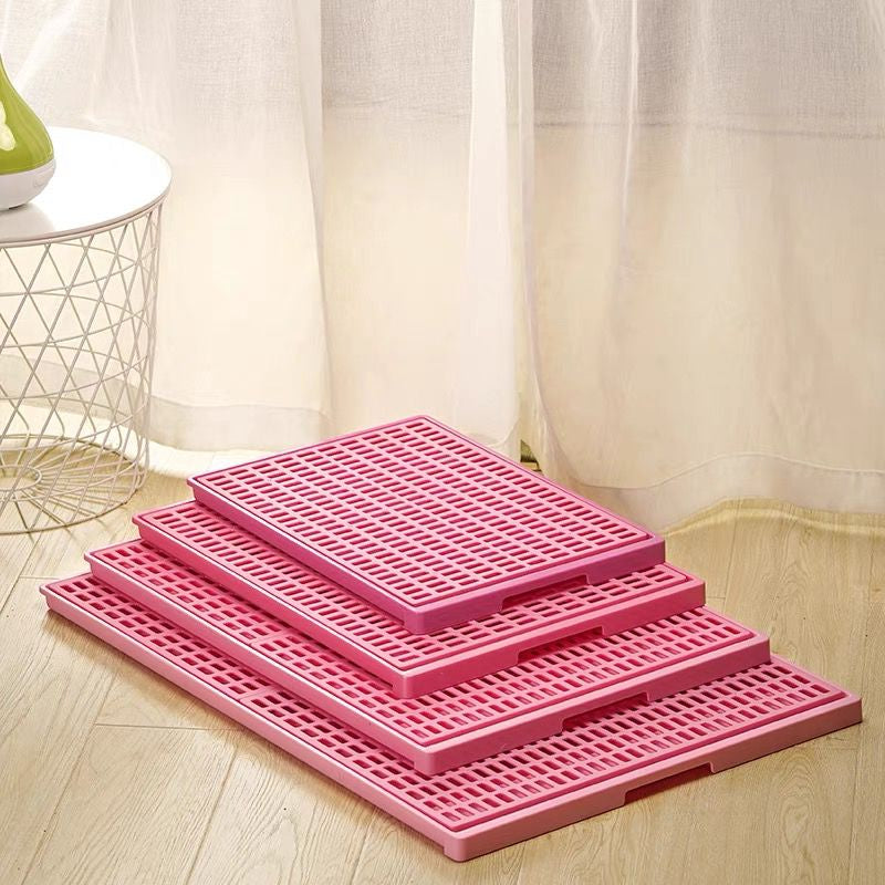 Large Dog Flat Pee Tray (Pink)