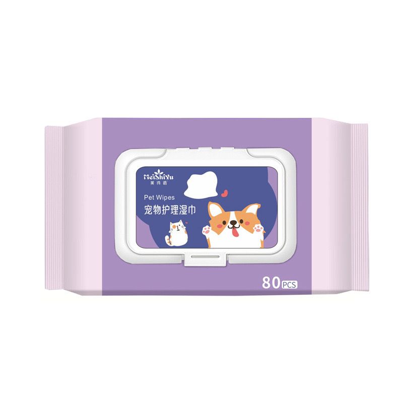 Pet Hygiene Wet Tissue Wipes