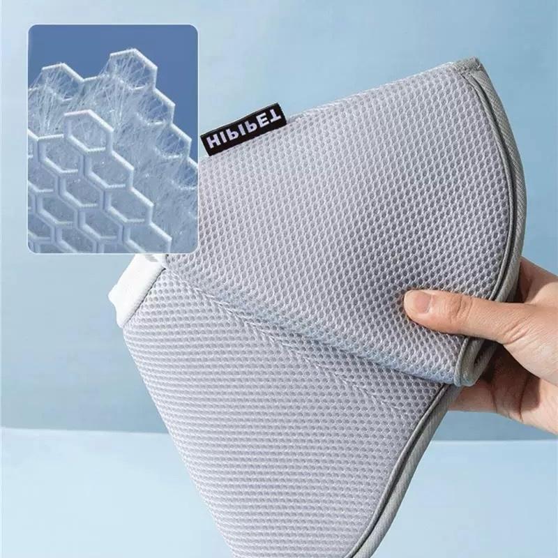 Mesh Breathable Pet Cone Collar (Grey)