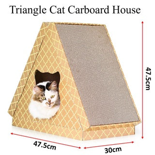 Triangle House Scratching Board