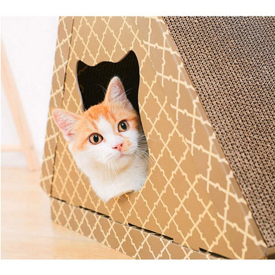 Triangle House Scratching Board