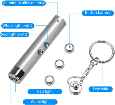 Cat Laser Pointer Toy (Random Color)