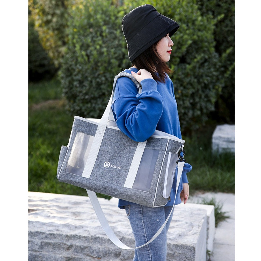 Mesh Shoulder Pet Sling Bag (44cm)