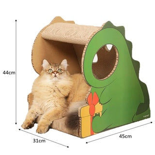 Dinosaur Cat Scratching Board