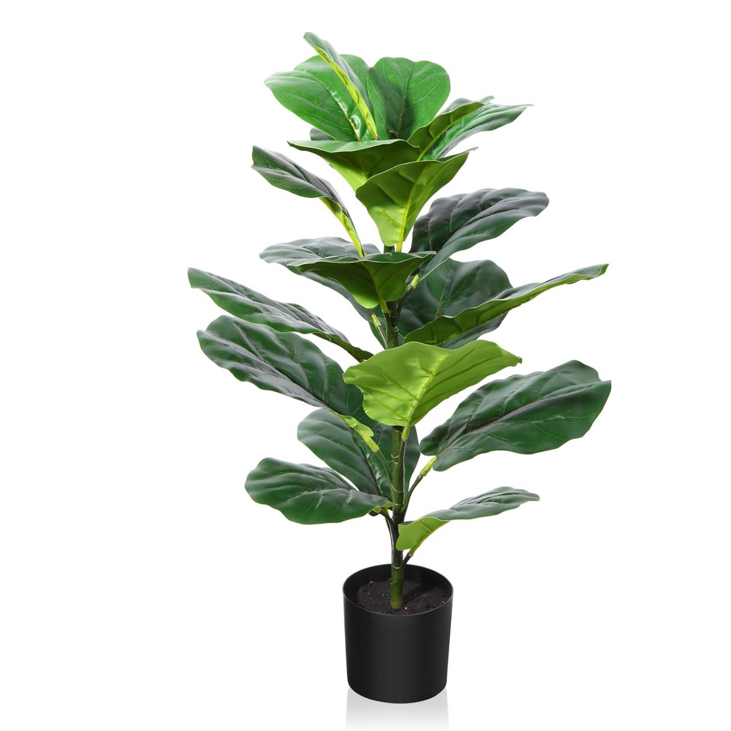 Artificial Medium Fiddle Fig Plant (70cm)