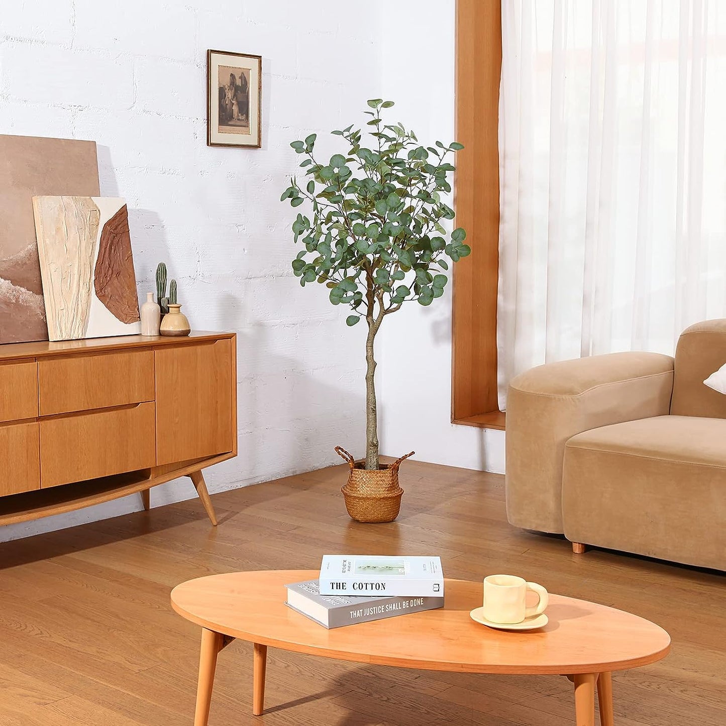 Artificial Eucalyptus Tree (120-155cm)