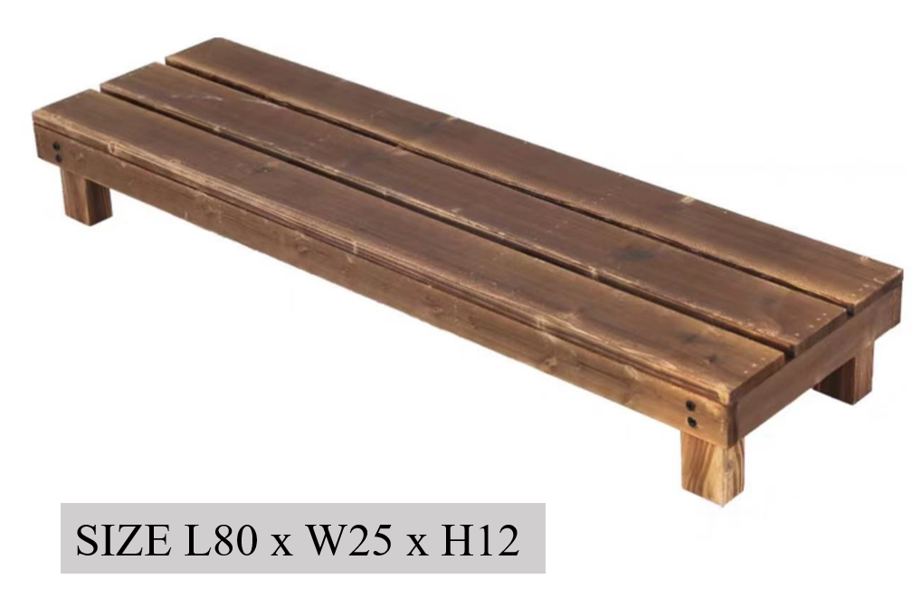 Single Layer Wooden Rack (80cm)