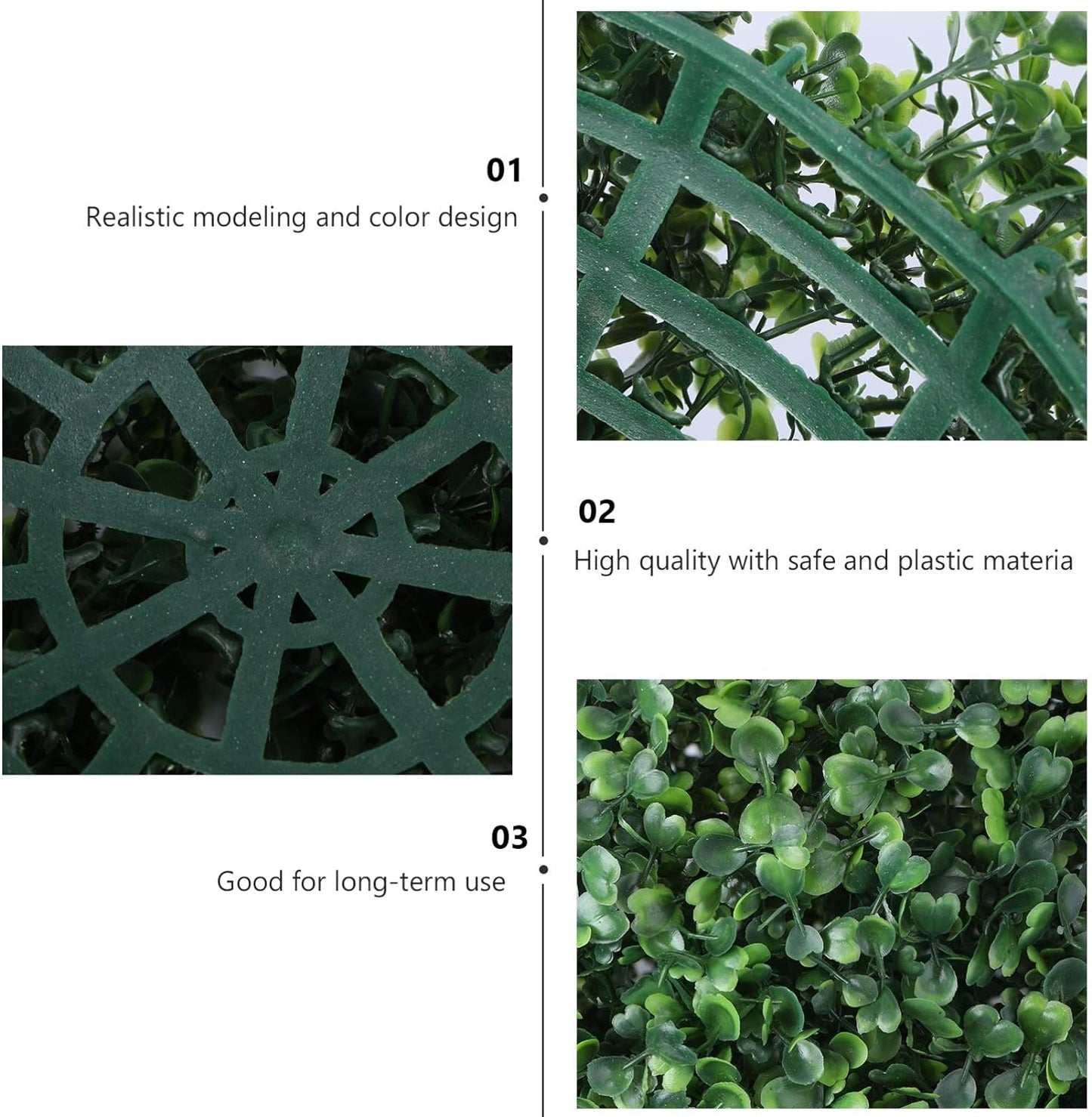 Artificial Grass Ball Topiary Plant