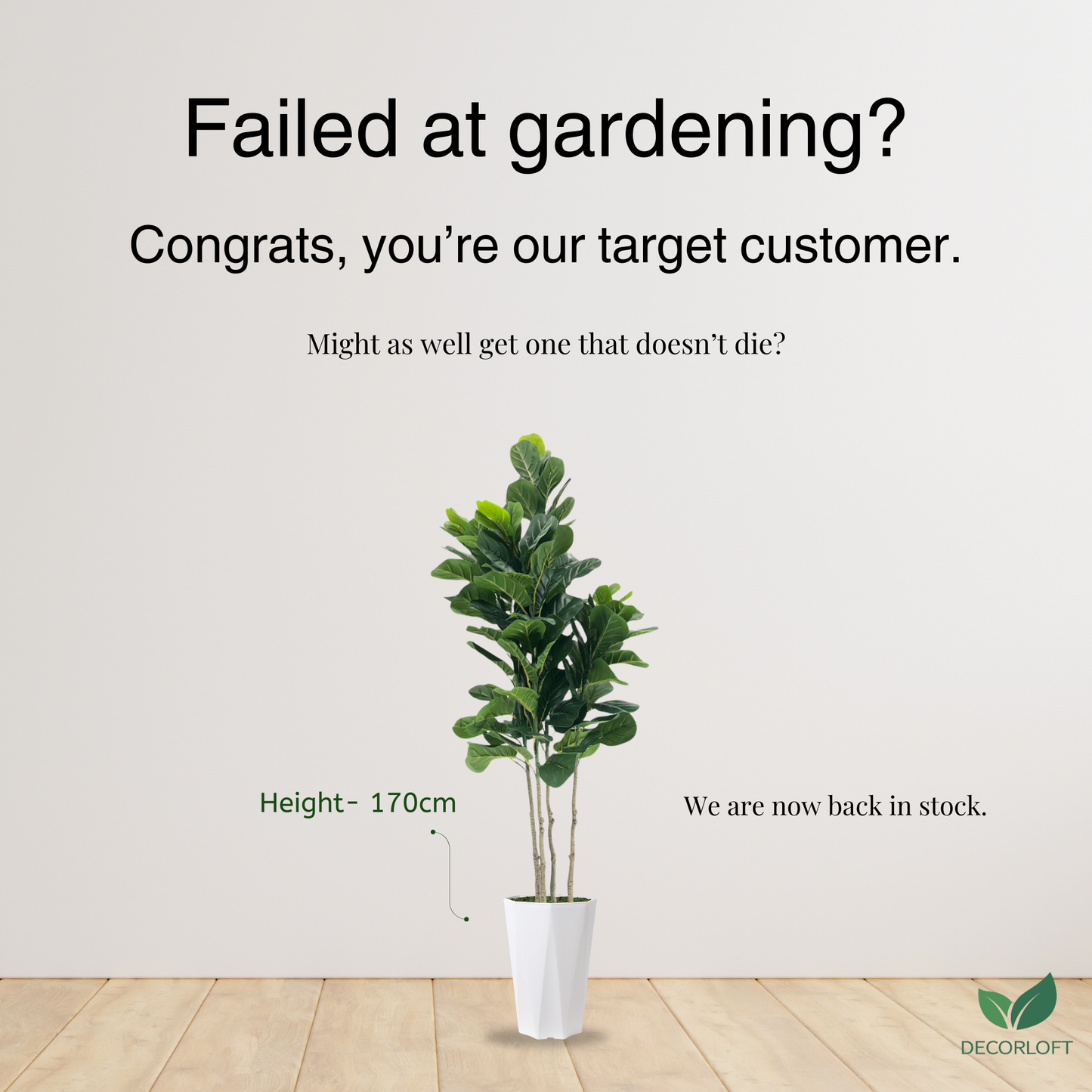 Artificial Fiddle Leaf Fig Tree