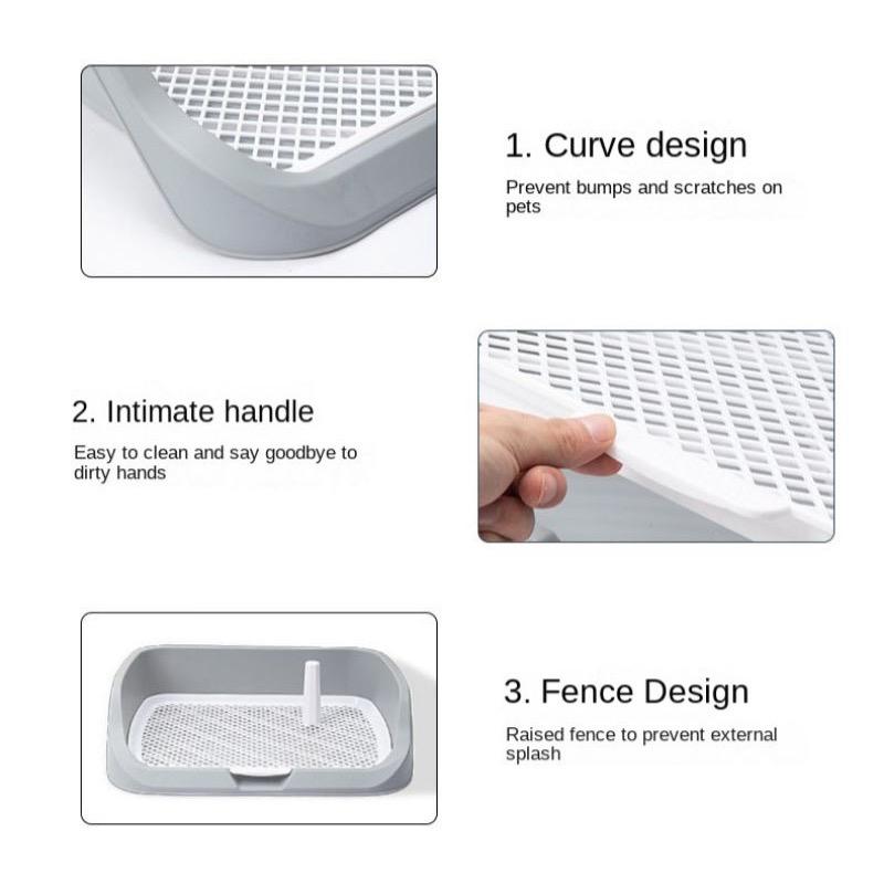 Training Pee Tray with Tray Handle (Tall)