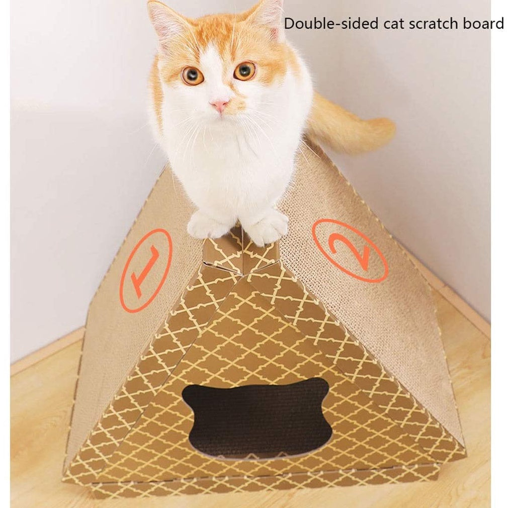 Triangle House Scratching Board
