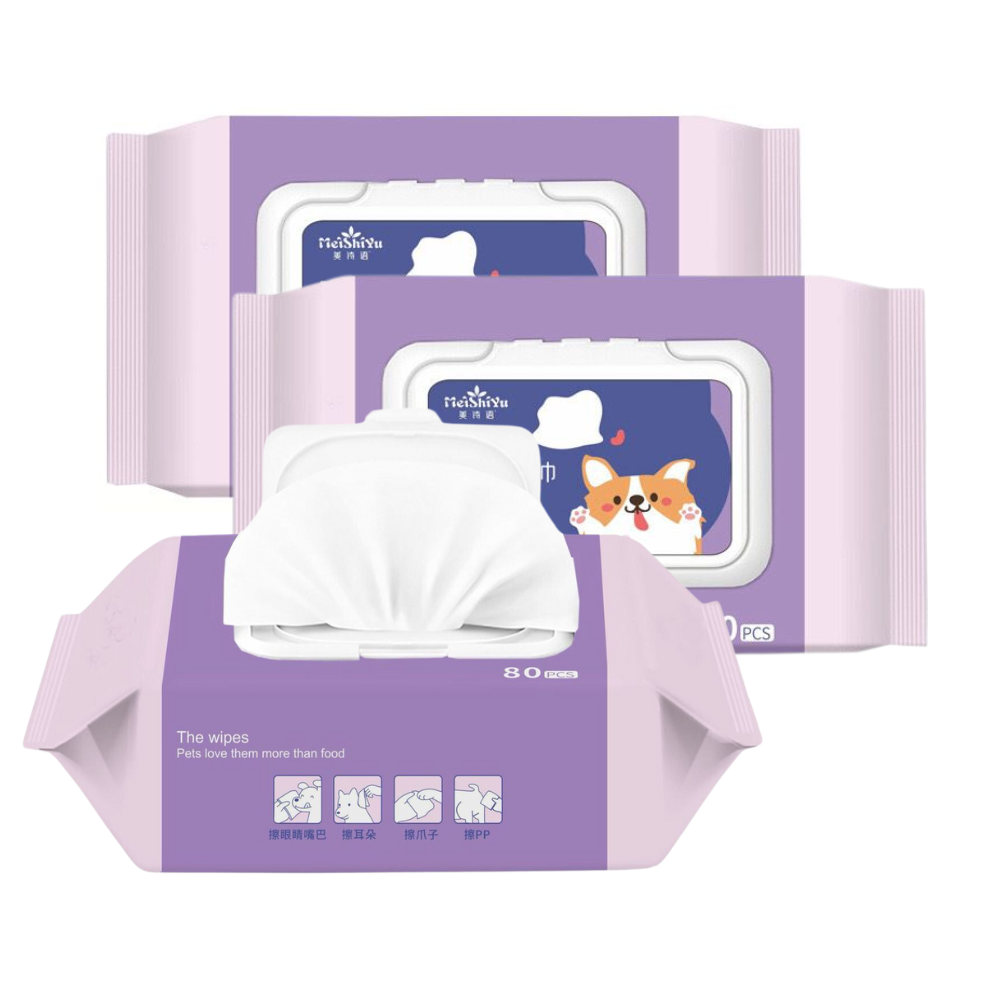 Pet Hygiene Wet Tissue Wipes