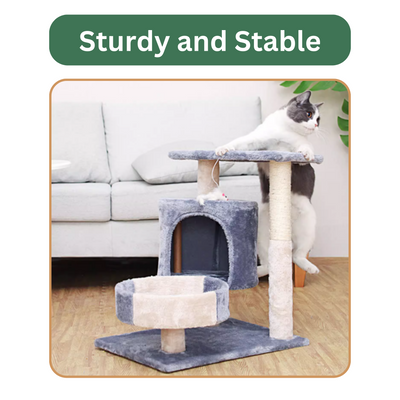Plush Cat Condo (55cm)