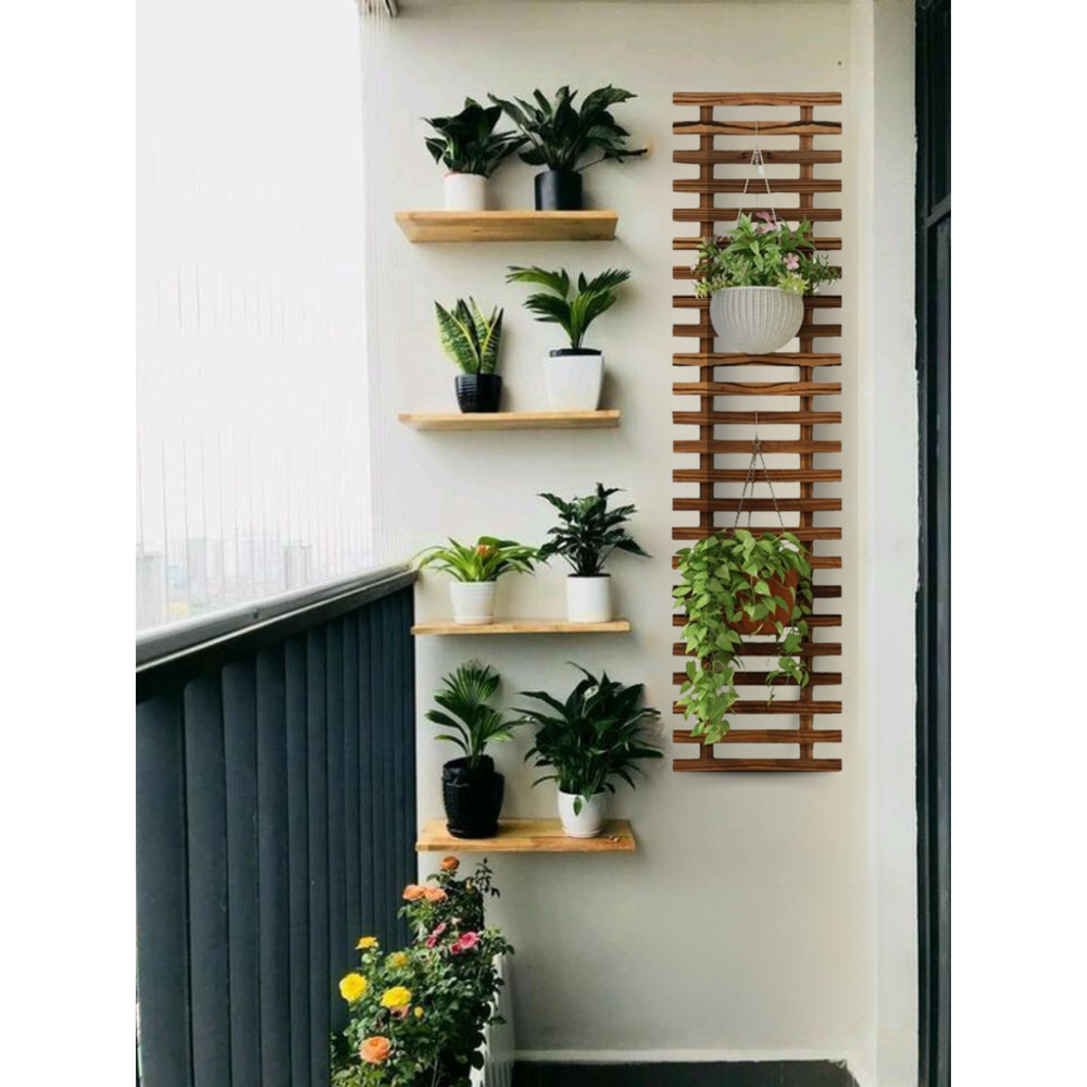 Wooden Hanging Rack