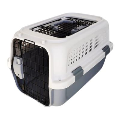 Pet Travel Carrier with Sky Window - Grey