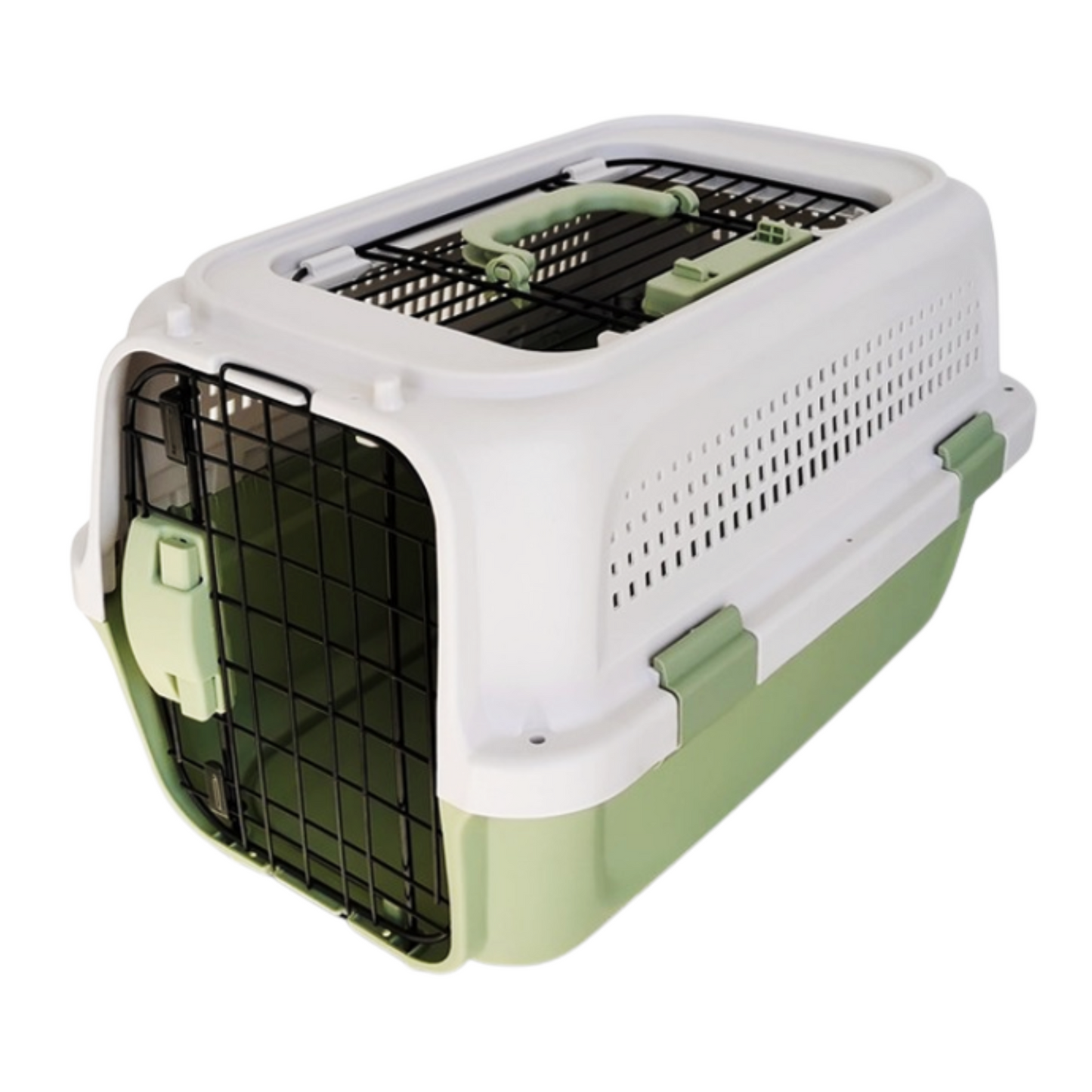 Pet Travel Carrier with Sky Window - Green