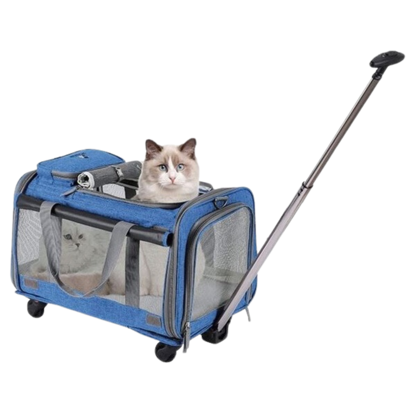 Pet Sling and Luggage Trolley Carrier (47cm)