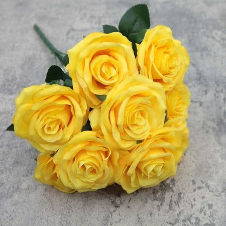 Artificial Rose Flower Single Stem