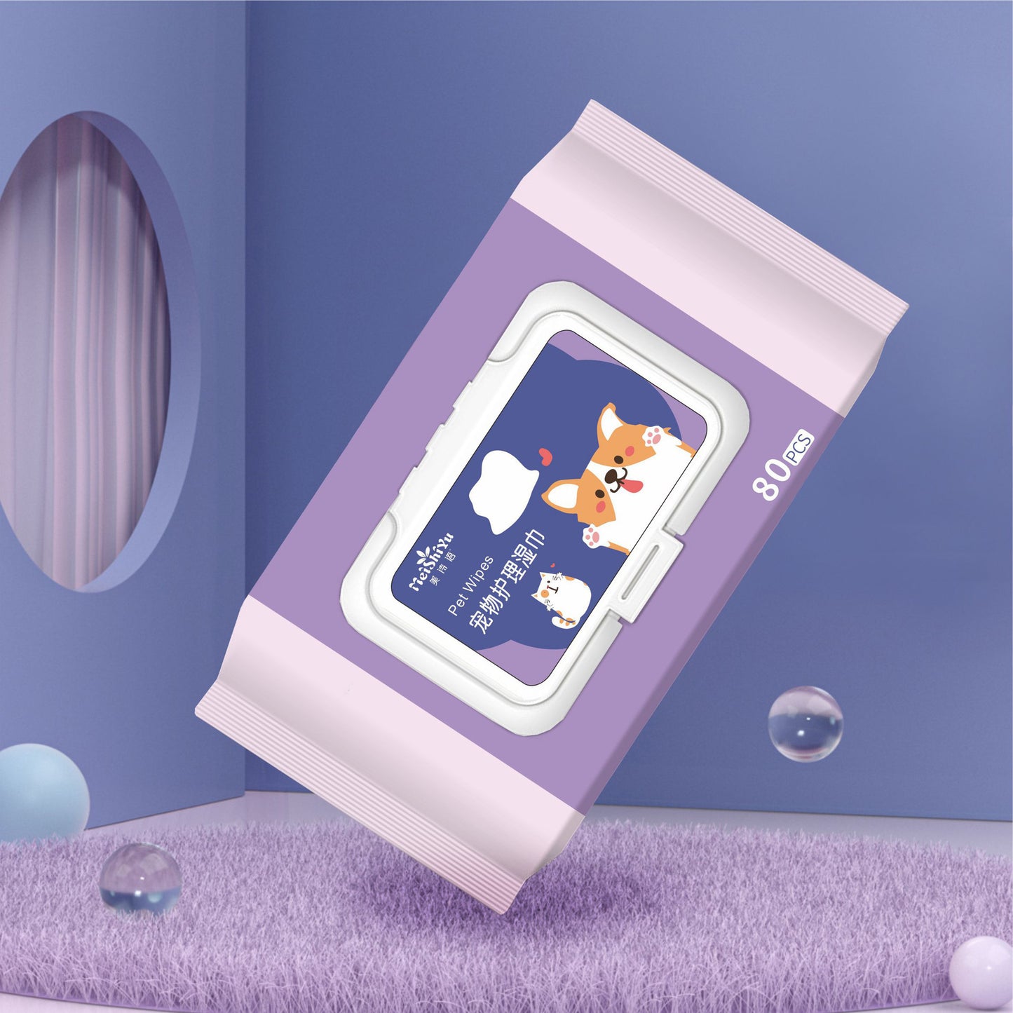 Pet Hygiene Wet Tissue Wipes