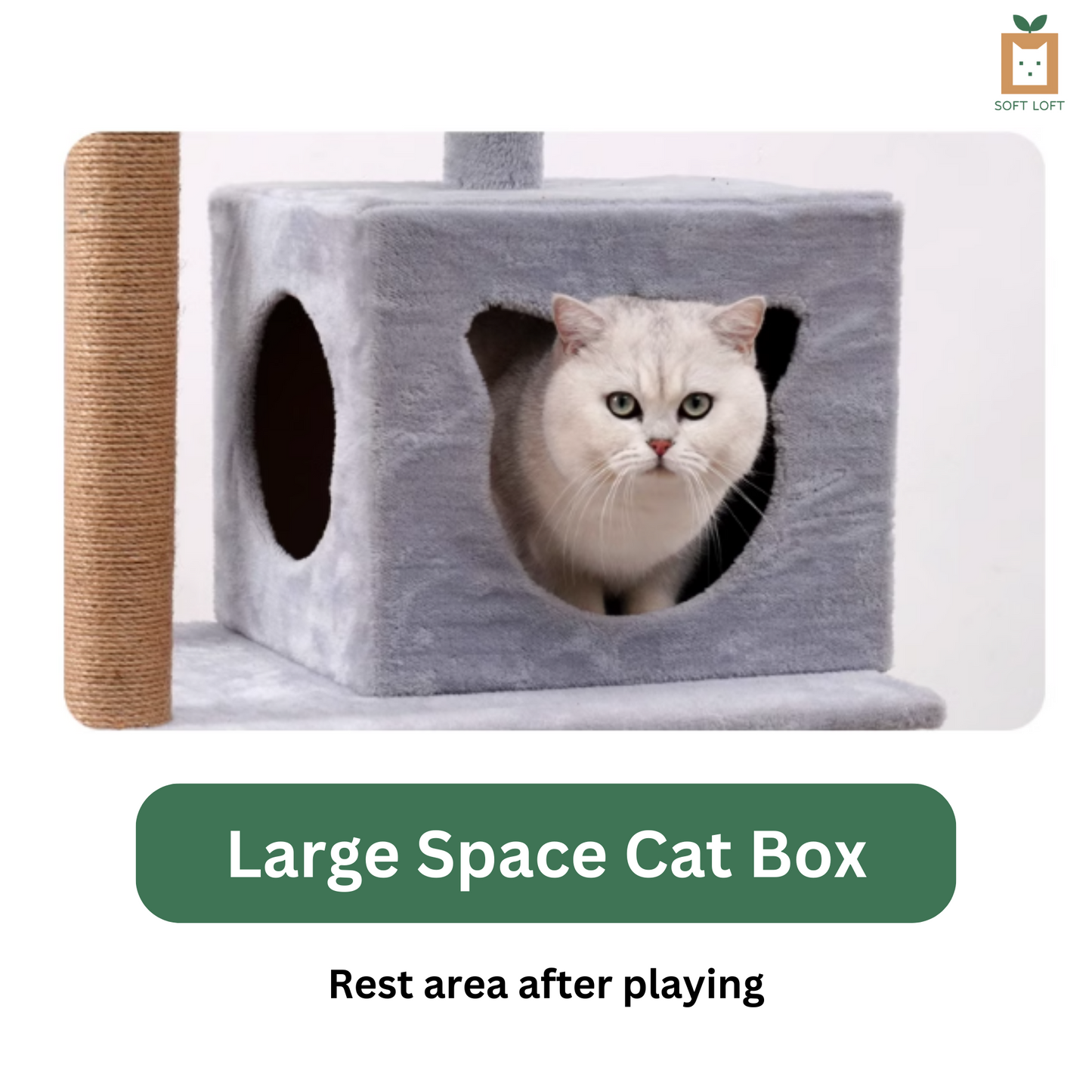 Plush Cat Condo (140cm)