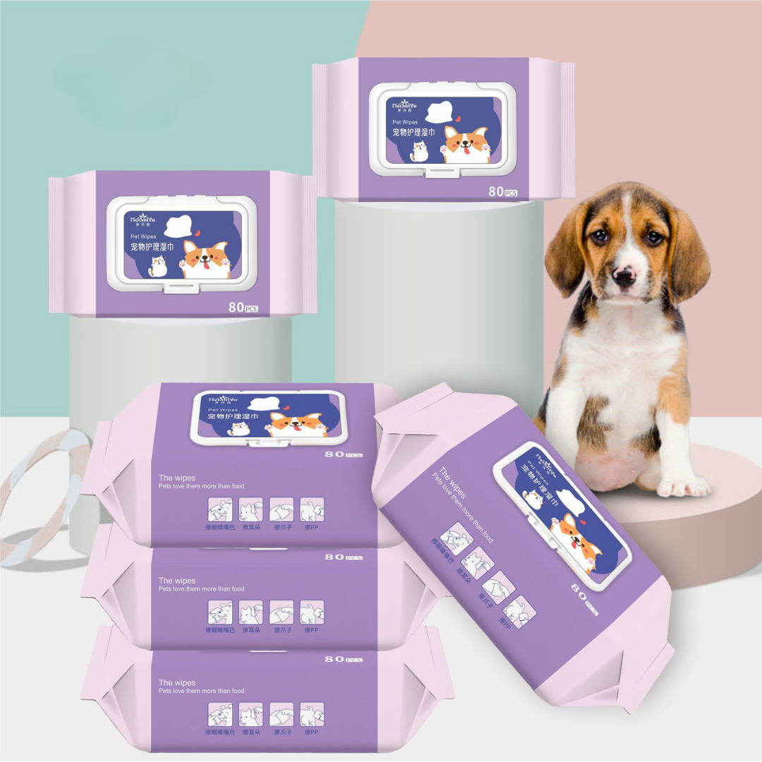 Pet Hygiene Wet Tissue Wipes