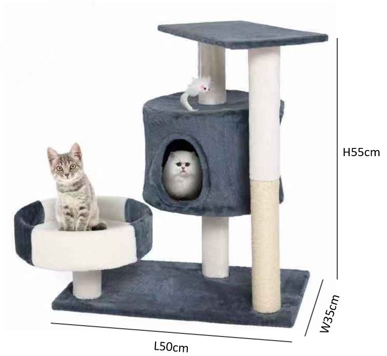 Plush Cat Condo (55cm)