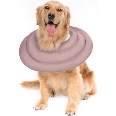 Donut design Thick Cushion Pet Collar (Pink)