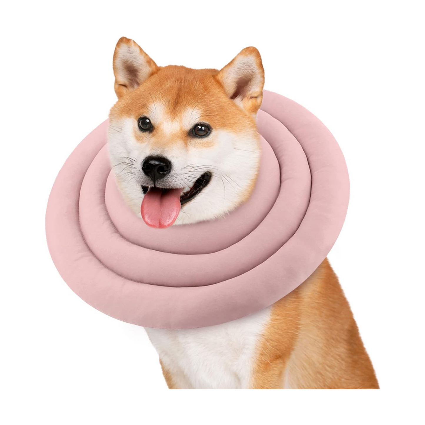 Donut design Thick Cushion Pet Collar (Pink)
