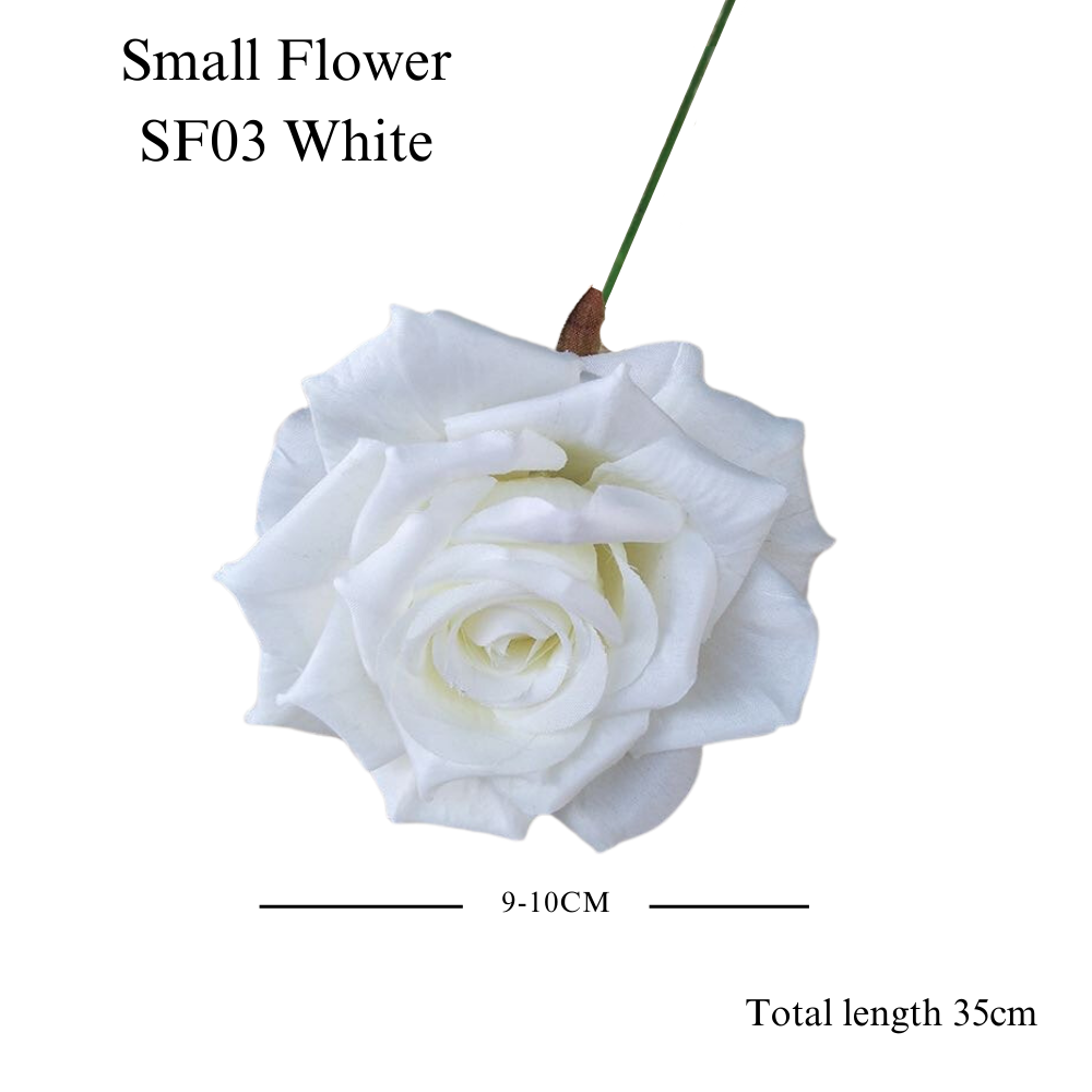 Artificial Rose Flower Single Stem