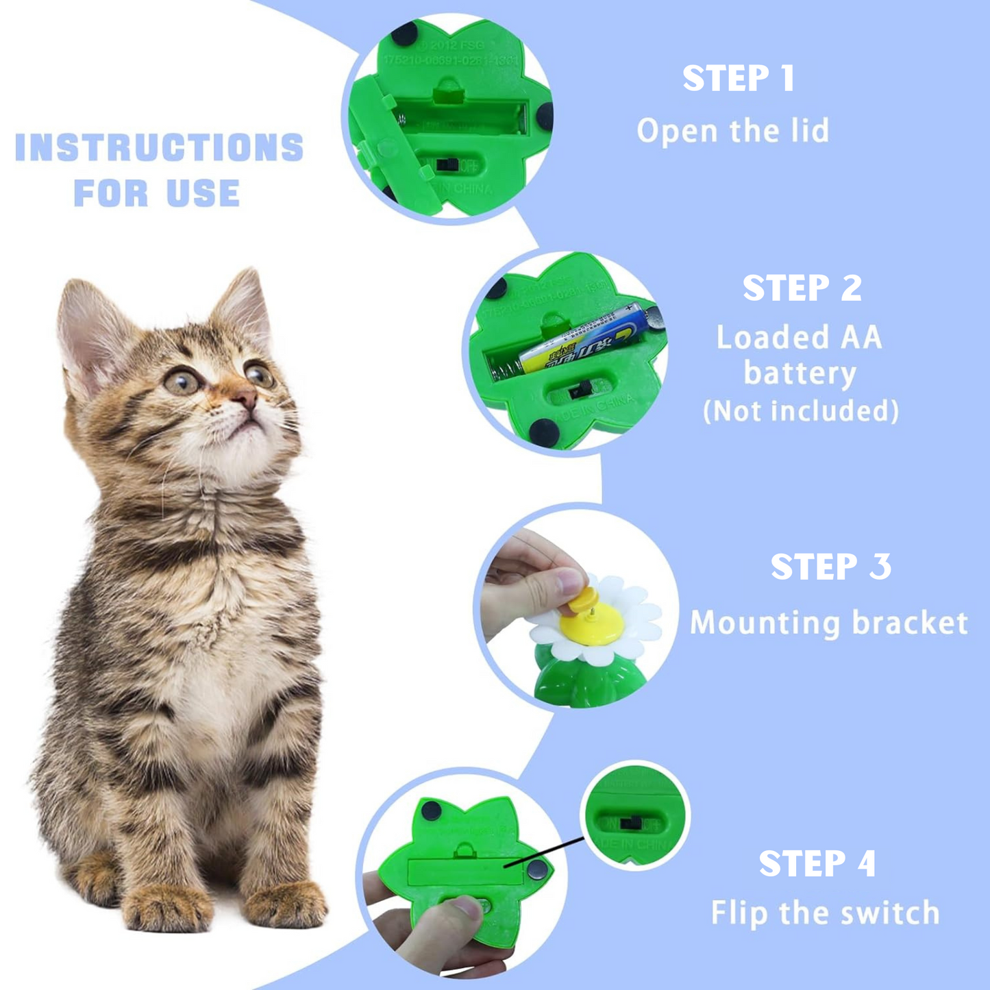 Electric Sparrow Automatic Teasing Toy