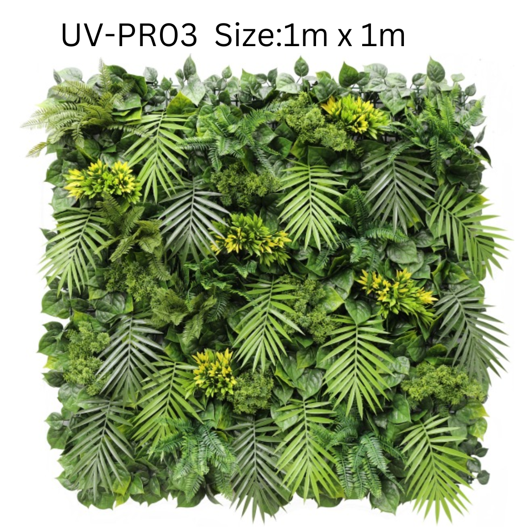 UV Resistant Faux Plant Backdrop for Indoor & Outdoor Decoration