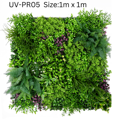 UV Resistant Synthetic Plant Wall for Indoor & Outdoor Decoration