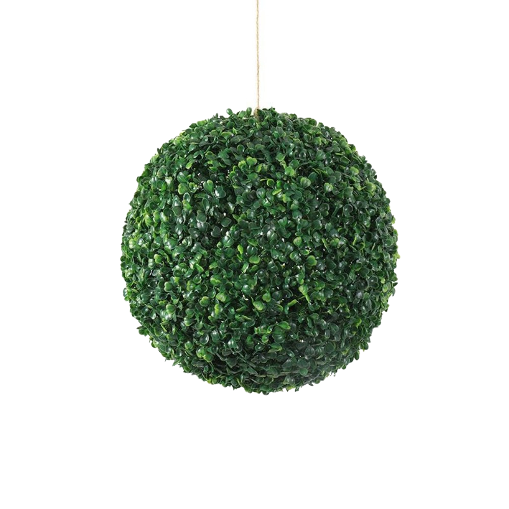 Artificial Grass Ball Topiary Plant
