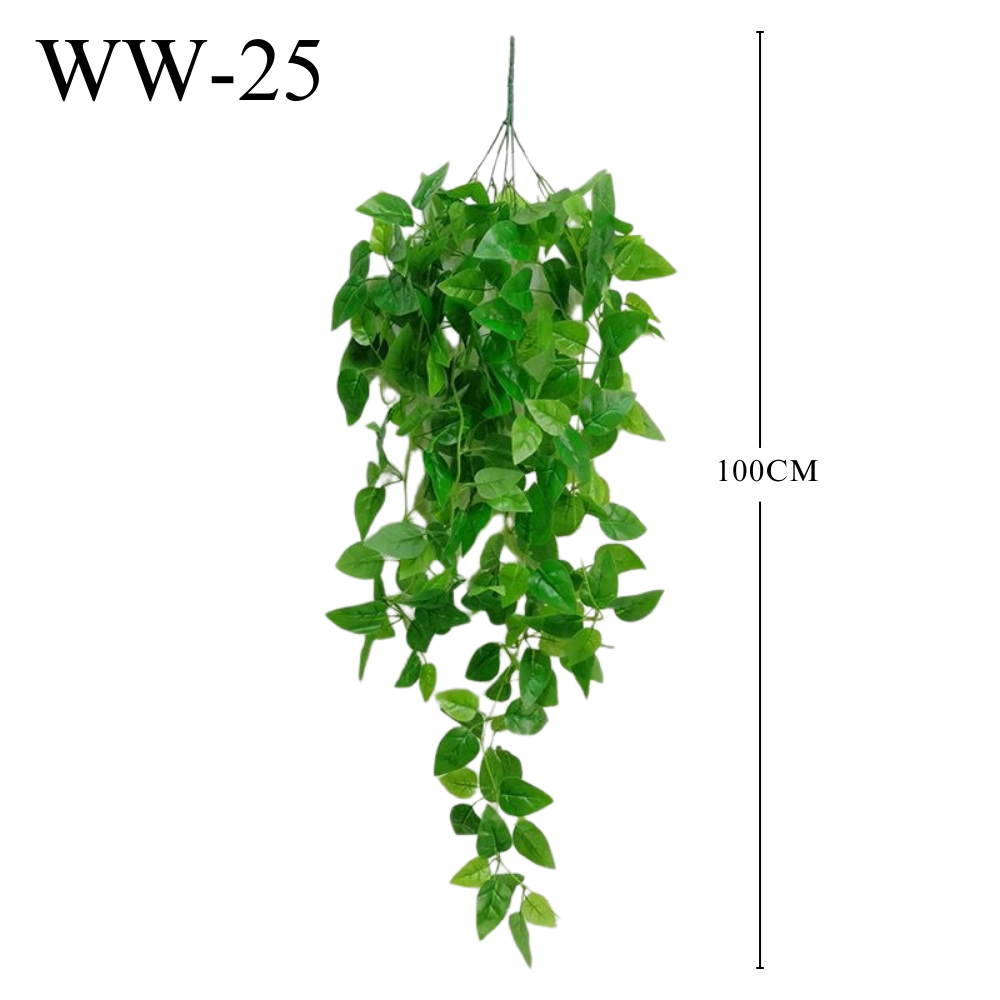 Artificial Hanging Vine For Wall Plant