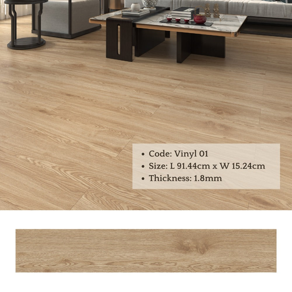1 Carton PVC Vinyl Flooring (Self-Adhesive)