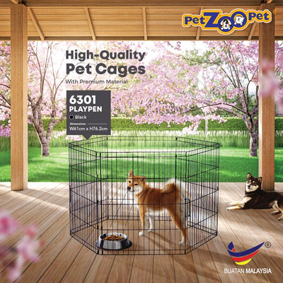 Foldable Puppy Kitten Playpen 6301