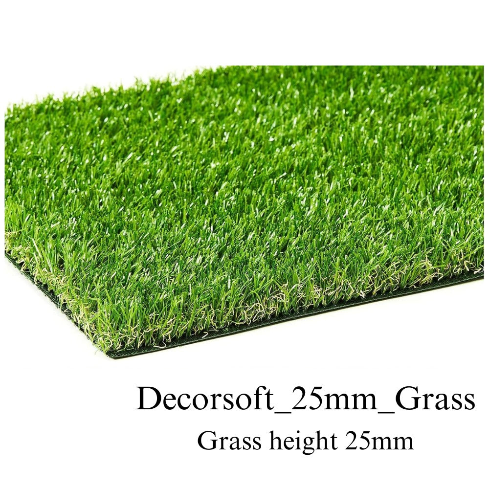 DecorSoft 25mm Artificial Grass (Soft Material)
