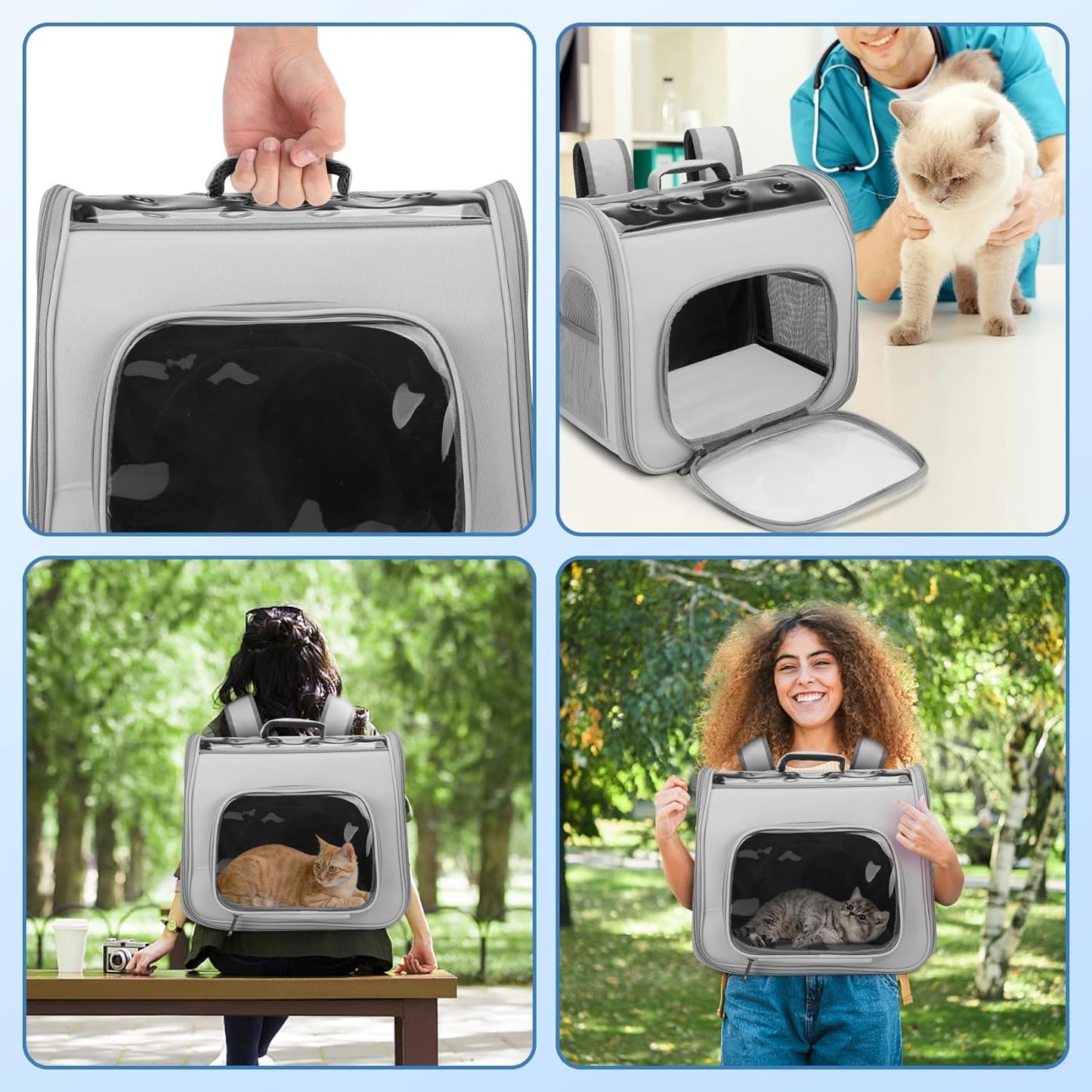 Cozy Foldable Pet Carrier