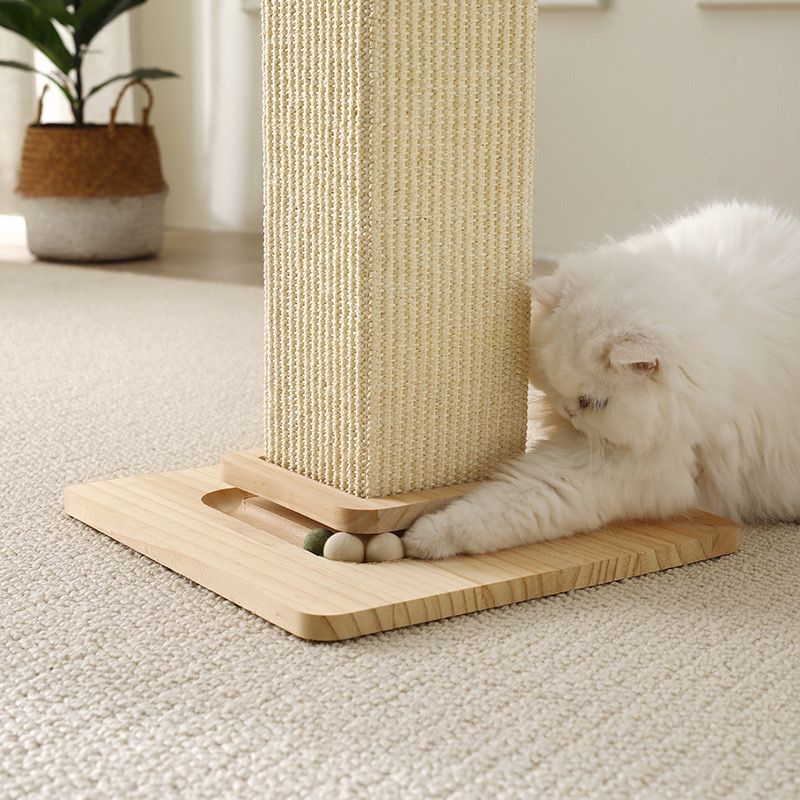 65cm Solid Wood Cat Post