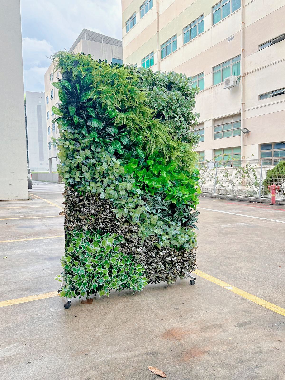 Set 1 - Artificial Wall Plants