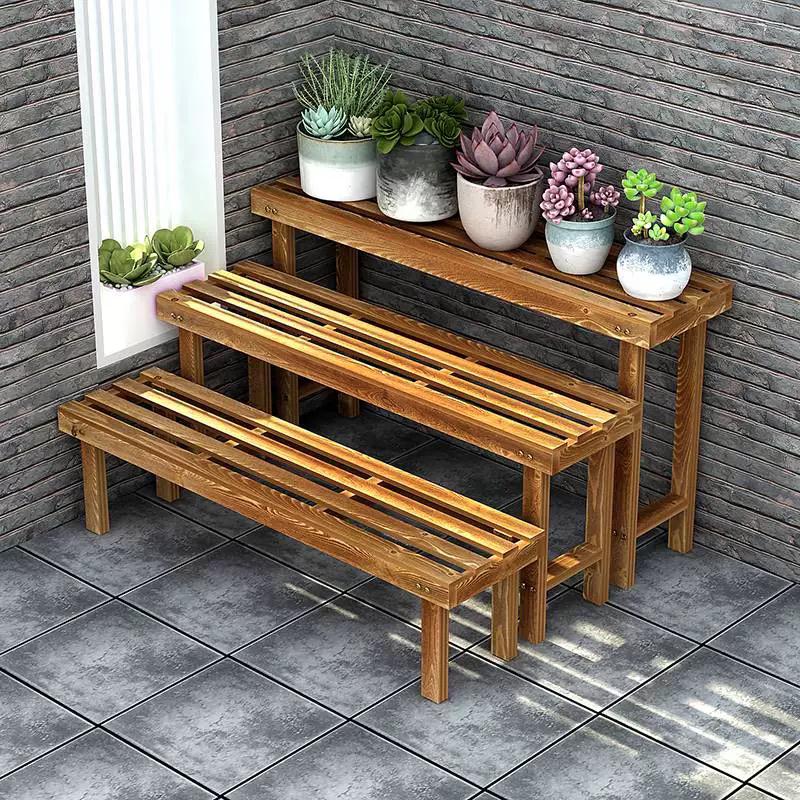 Single Layer Wooden Rack (80cm)