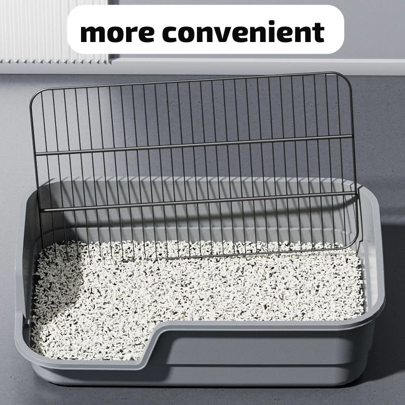 Stainless Steel Mesh Dog Pee Tray Grey