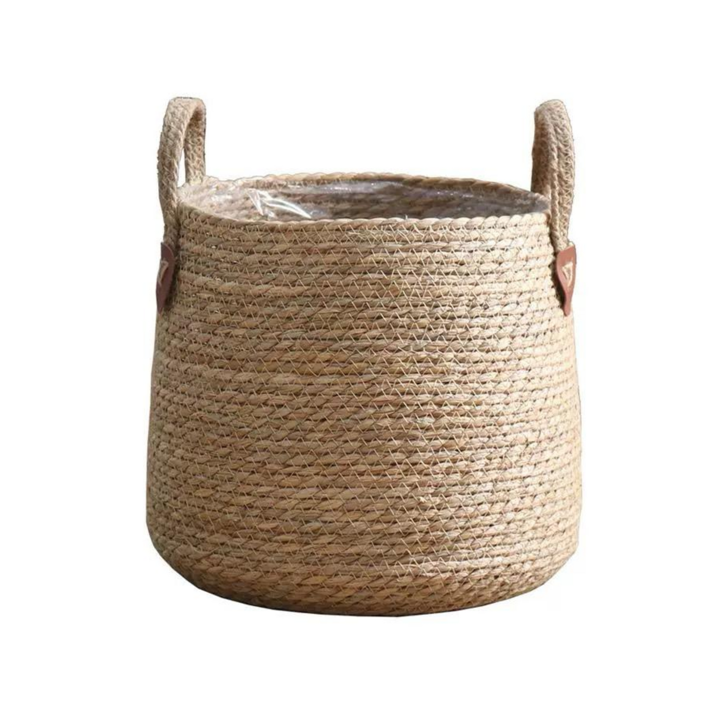 Woven Seagrass Plant Basket