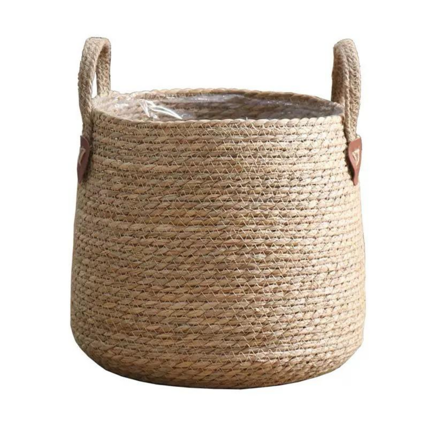 Woven Seagrass Plant Basket