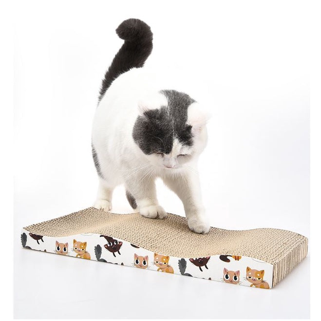 Wave Cat Scratching Board